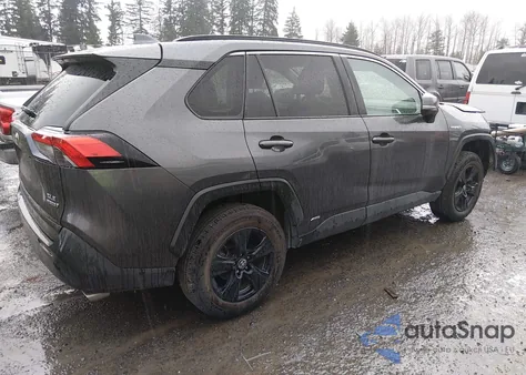 2021 Toyota Rav4 Hybrid Xle из США, поврежденный, VIN 2T3RWRFV9MW115257